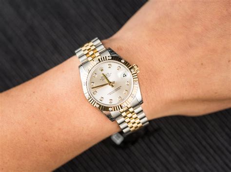 rolex datejust 31mm on wrist|rolex datejust 31 price.